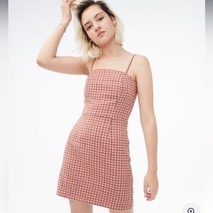 Aeropostale Plaid Mini Slip Dress (US12 - XL)